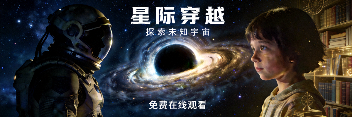 科幻巨制《星际穿越》海报 - 探索未知宇宙，免费在线观看